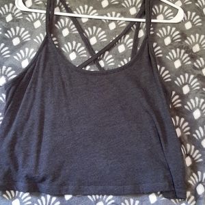 Cropped tank VS PINK